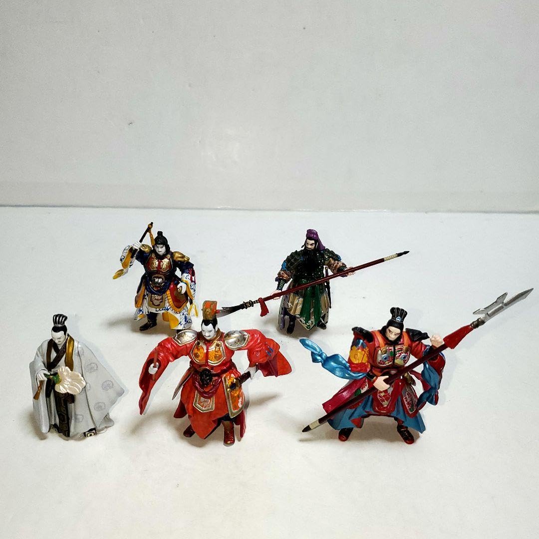 Amazon | * 海洋堂 三國志 フィギュアコレクション 第弐集 彩色版 全5