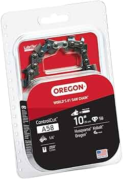 ⑤ado-chan Amazon.com: Oregon A58 ControlCut 16-Inch Chainsaw Chain 1/4