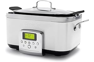 Multi-Talented Crock Pot: GreenPan Elite 6QT ‘8-in-1’ Electric Slow Cooker in Versatile White