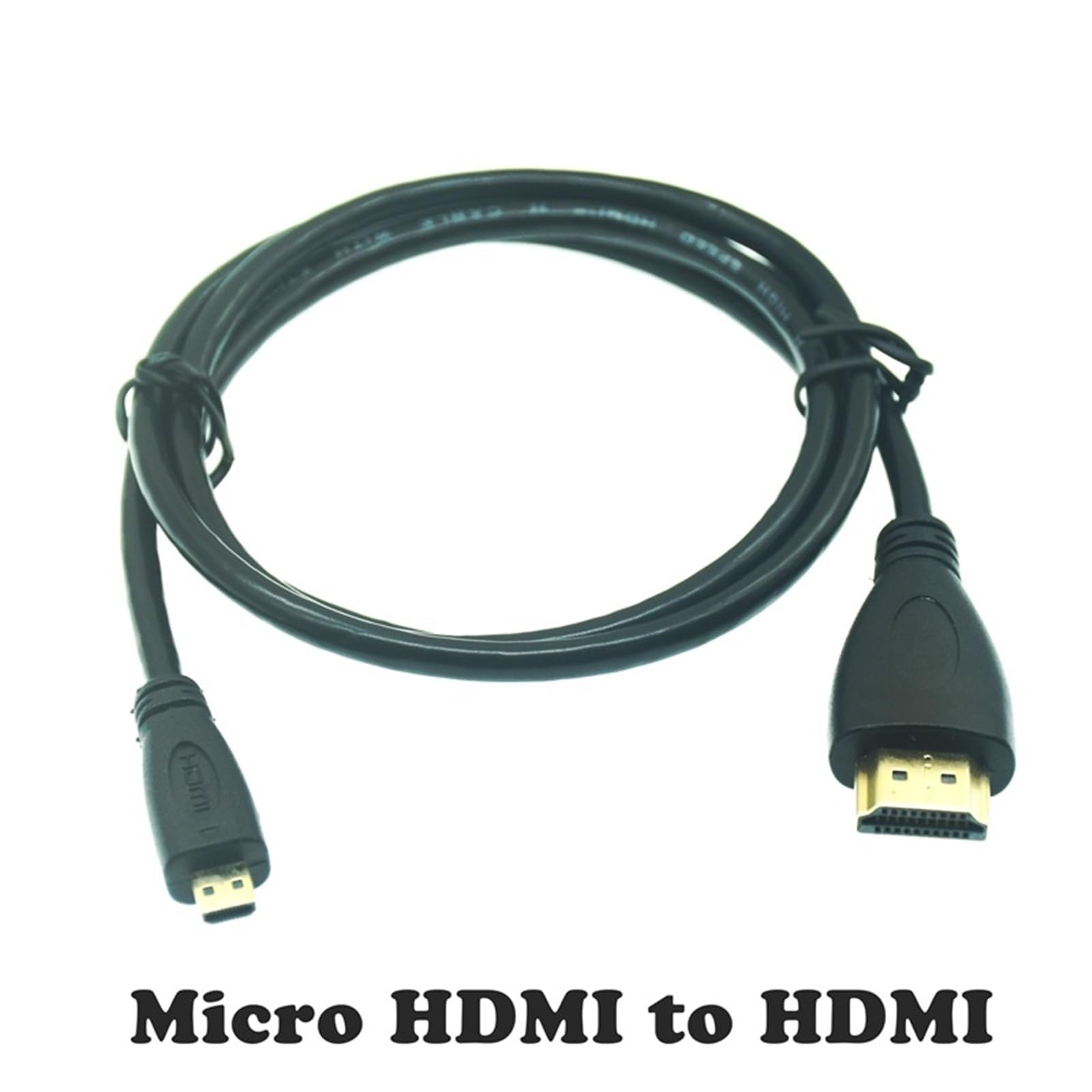 Adaptador Mini HD de 0,3 M-10M, conector Micro HD, Cable compatible con HDMI 4K, adecuado for PS3, HDTV, DVD, XBOX, PC Pro(10m,HD-066 Micro HDMI)