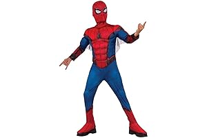 Rubie's Child's Marvel Spider-Man Far from Home Deluxe Spider-Man Costume &amp; Mask