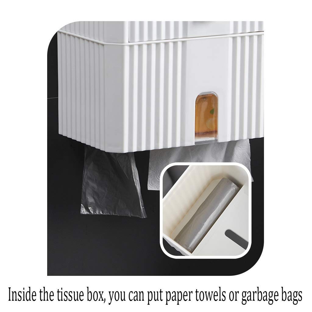 Tapas de Toallas de Papel Titular de Tejido Impermeable a Prueba de Agua Caja de Papel Higiénico Caja de Papel Higiénico Papel Higiénico Papel Higiénico Bandeja de Cajón Durable/Pink