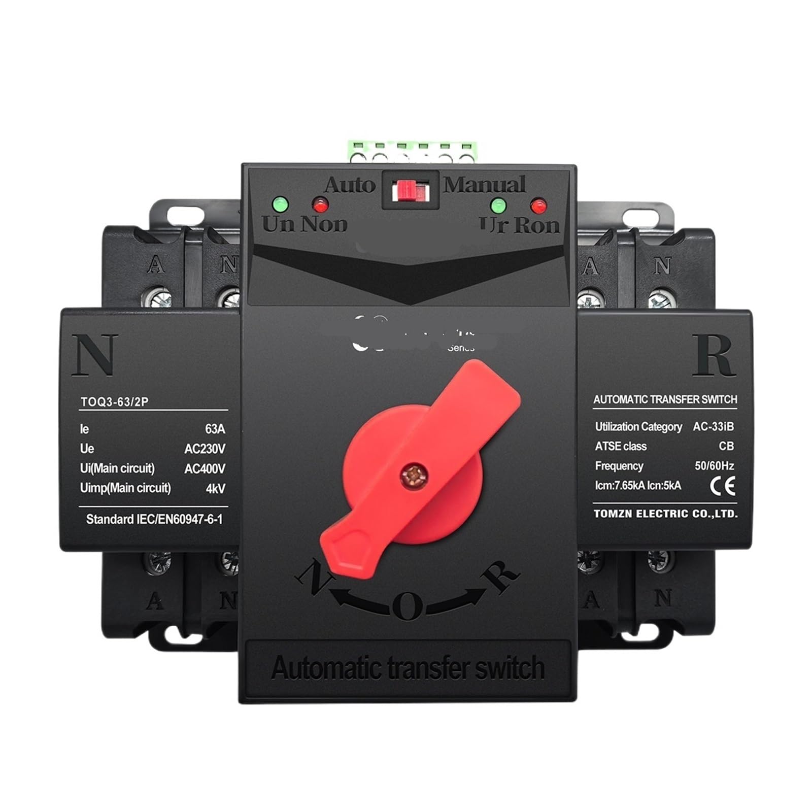 Snapklik.com : Night Light Series 2P 63A 125A 220V 230V 50/60Hz MCB ...