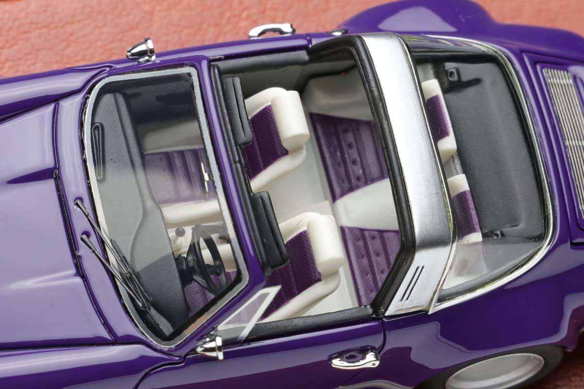 Amazon | Titan64 1/64 シンガー 911 (964) Targa パープル 完成品