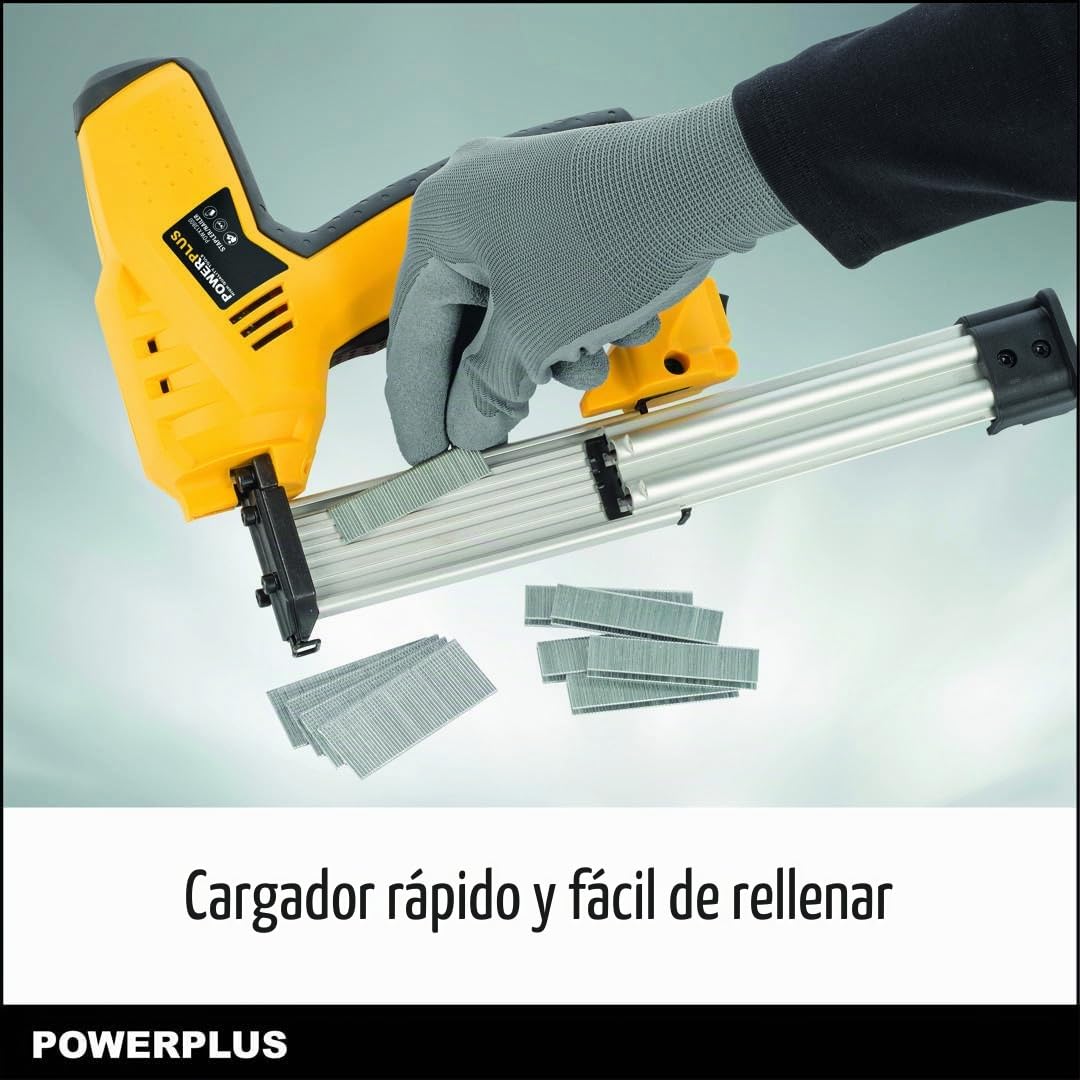 PowerPlus POWX13800 POWX13800 - Grapadora/clavadora (50 W)