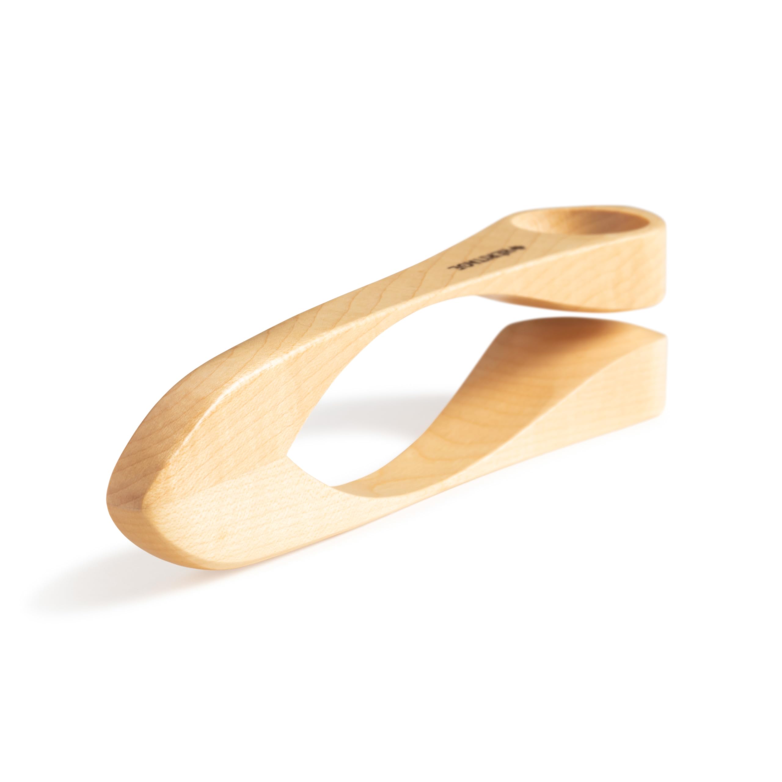 Heritage Musical Spoons Instrumento de percusión, hecho a mano, madera de arce canadiense, gran regalo para todas las edades con cualquier experiencia musical, pequeño, natural