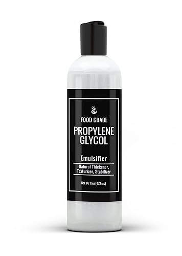 Pure Original Ingredients Emulsionante de propilenglicol (16 fl oz), espesante natural, estabilizador