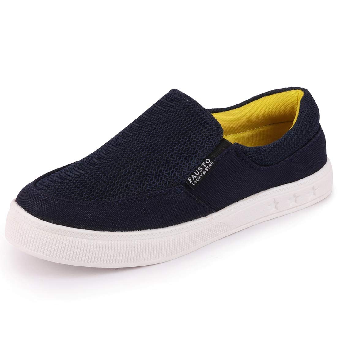 FAUSTO Women's Mesh Slip On Loafers