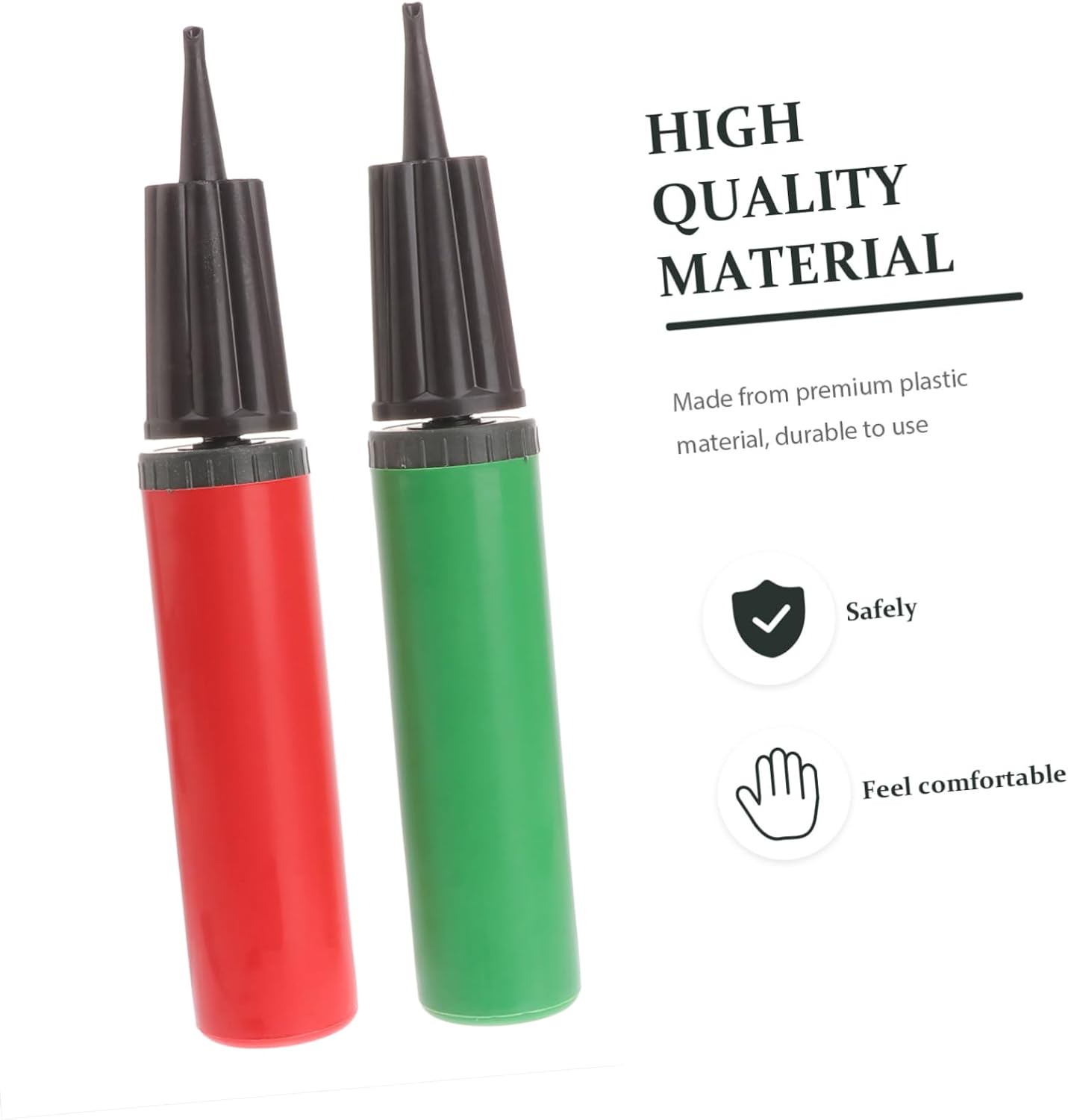 Portable Inflator Pump 2pcs Hand Push for Air Bed Balloon Air Column Bag Lightweight Design Style image 5