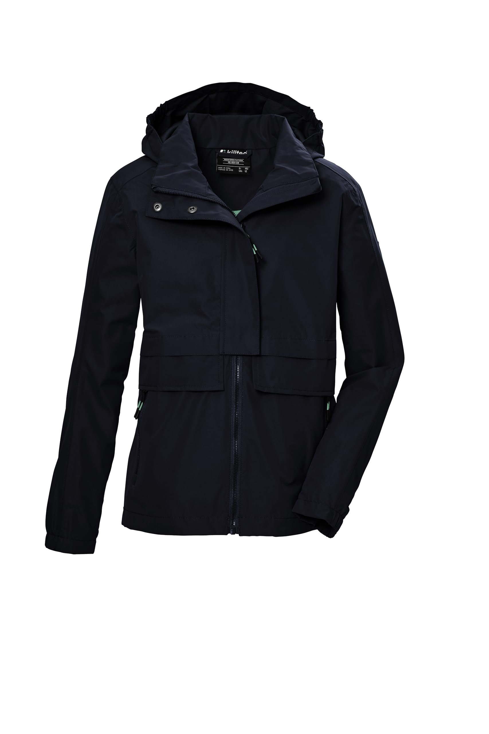 Killtec Kos 149 Grls Jckt Chaqueta funcional impermeable con capucha Niñas
