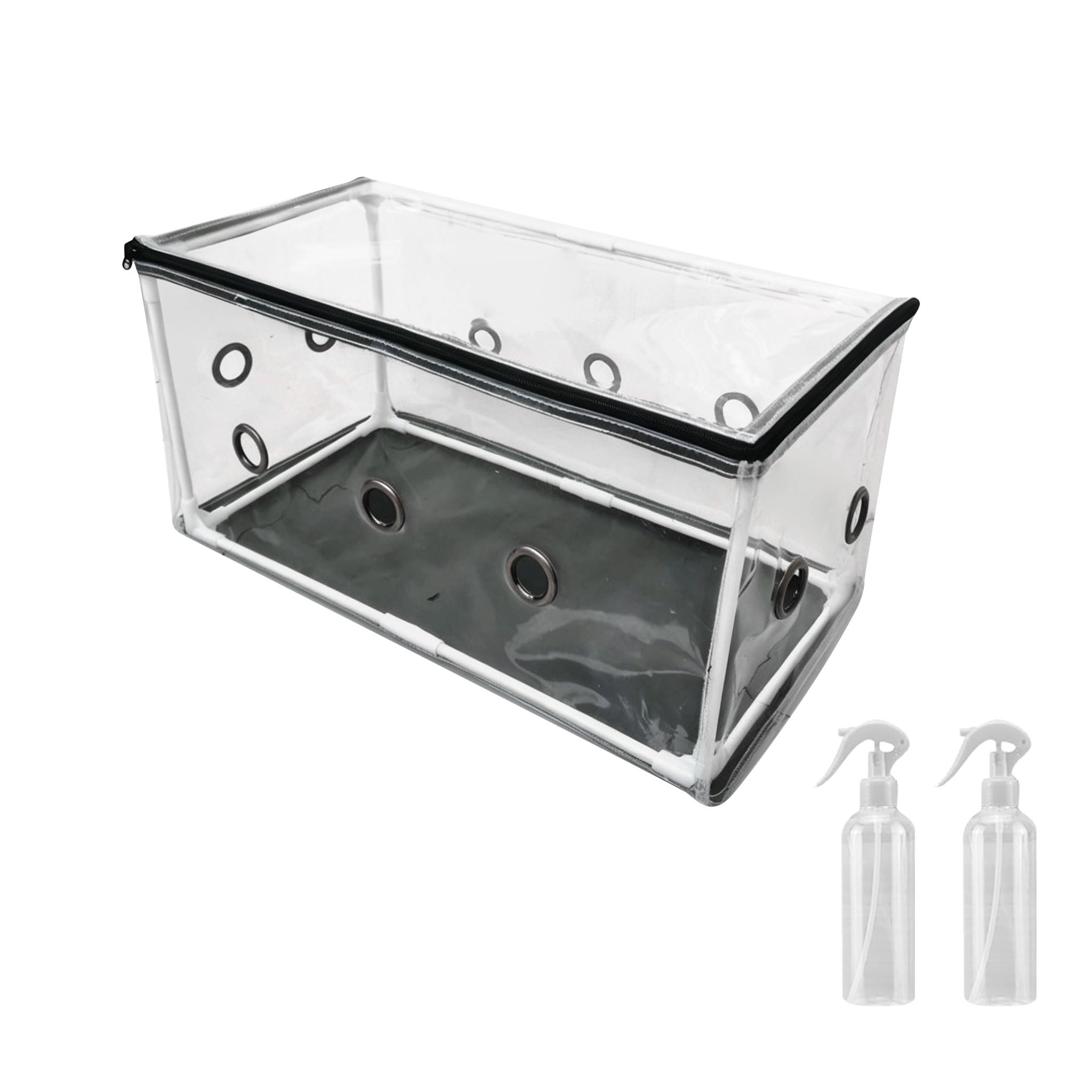 Invernadero transparente para setas y kit de cultivo de hongos con control de humedad casero