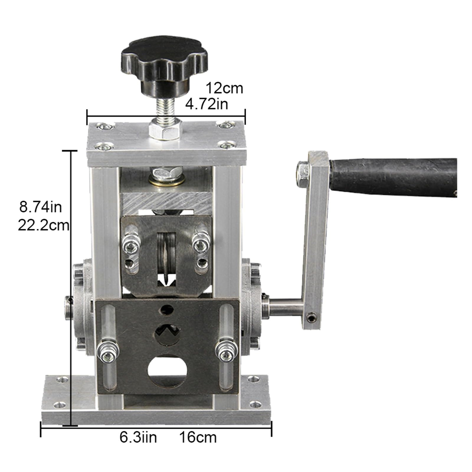 Macchina a stripper a filo, Macchina Spellafili Manuale Portatile 1-20mm Spellafili Manovella Spelafili Strumento Spelafili Rottami di Rame Cavo Pelatrice