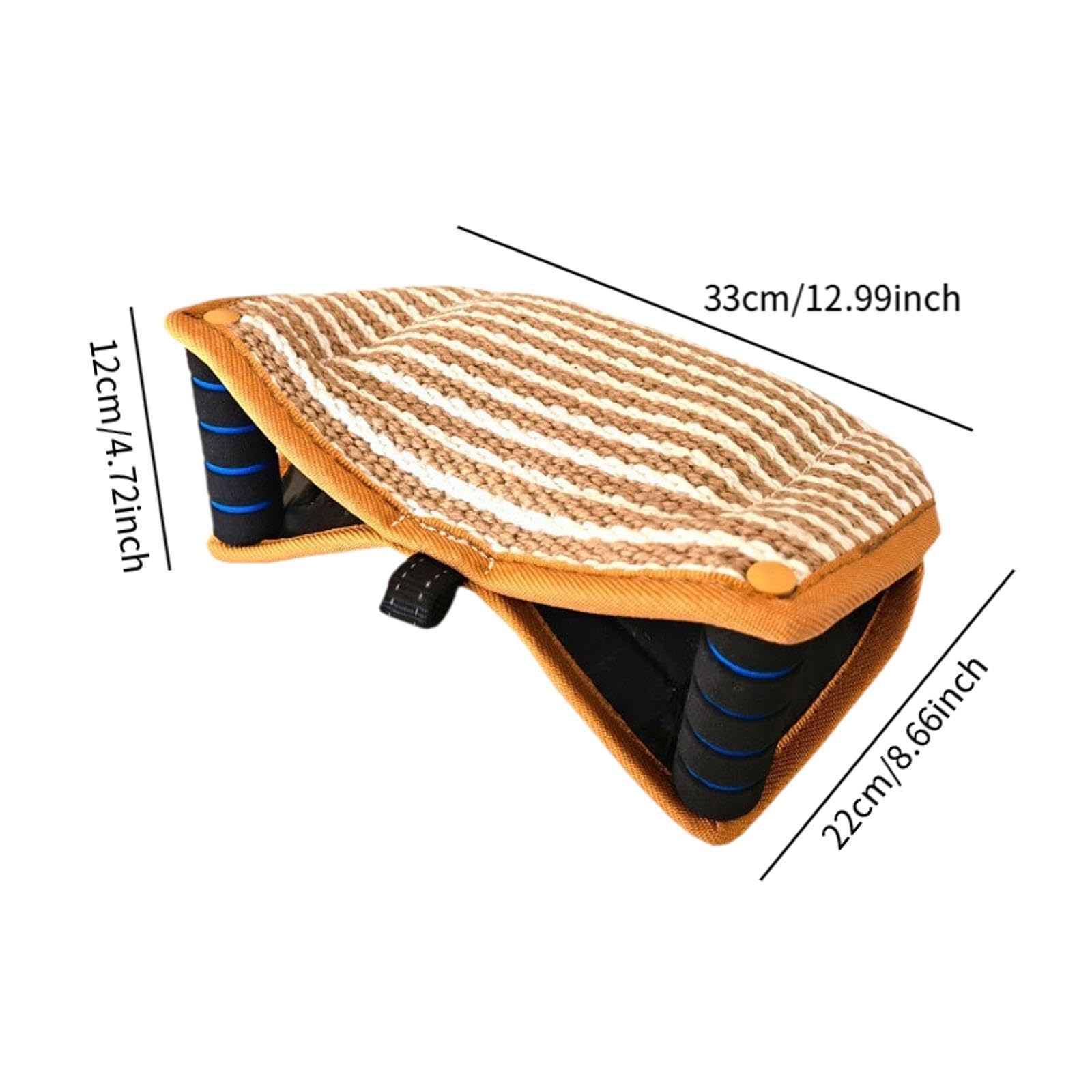 Juguete Interactivo para Perros para Entrenar Y Jugar, Almohada Resistente a Las Mordeduras para Cachorros, Amarillo