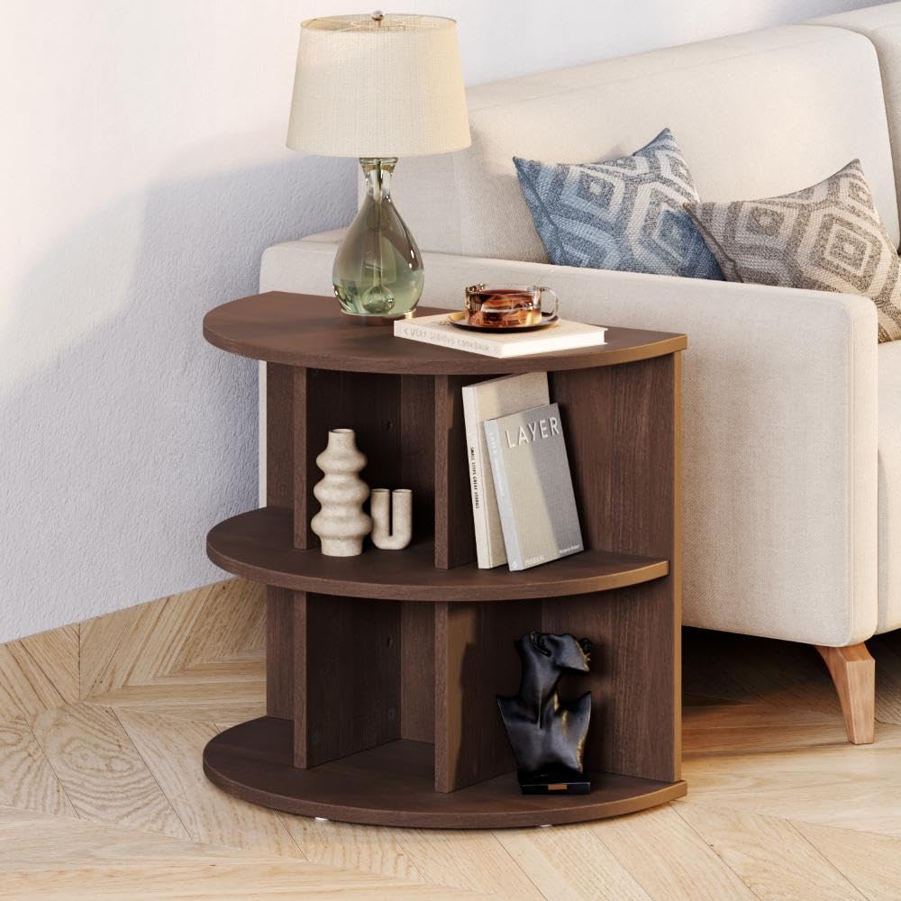 Wakefit Bedside Table Solid Wood Side Table Without Drawer 3 Year