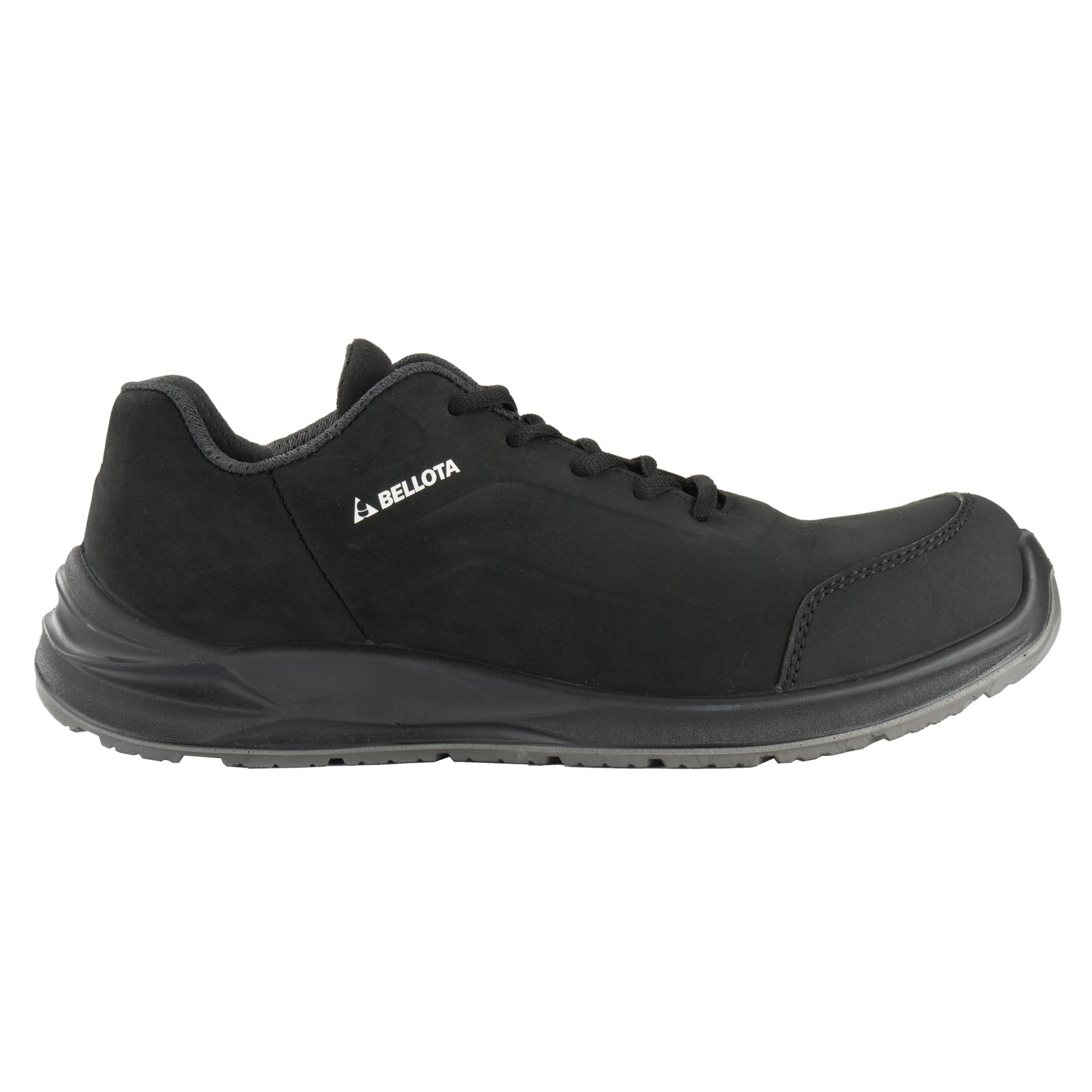 Bellota FTW03B S3 - Zapatilla de Seguridad para Hombre Flex Carbon S3 de Piel Hidrofugada Nobuck, Calzado de Trabajo Flexible y Ligero.