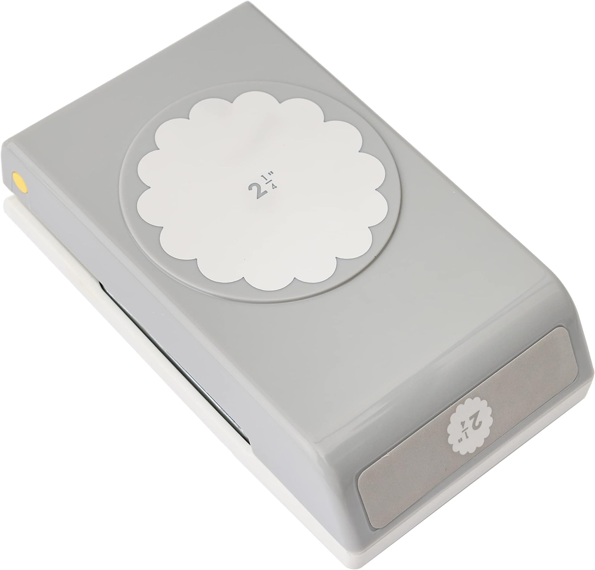 Ek tools 2.212.7 cm Scallop Circle Punch, Large, New Package, White