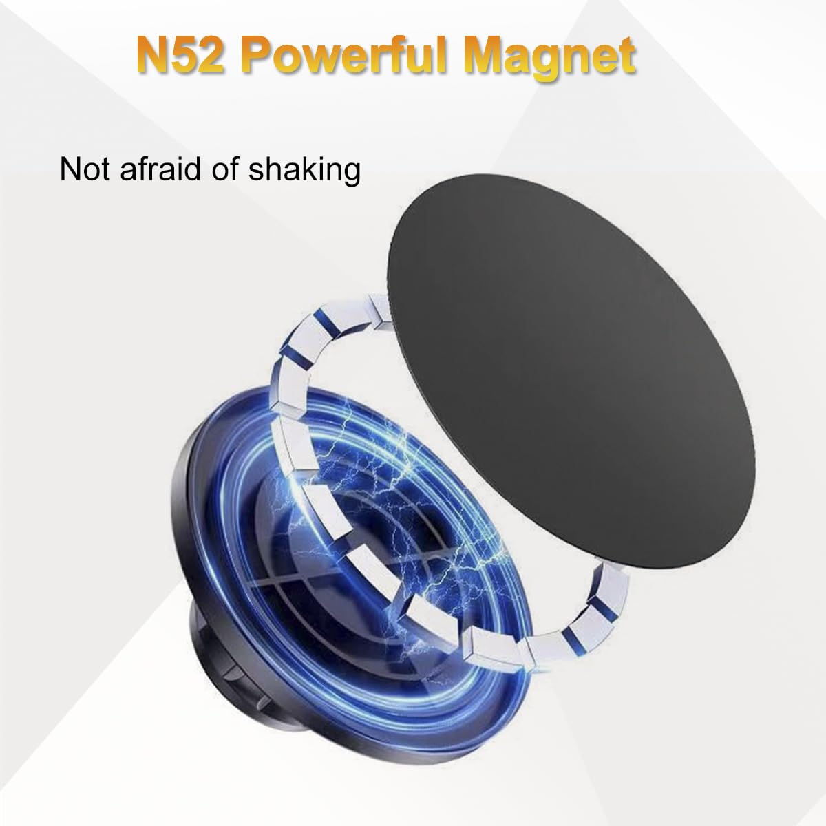 Support Téléphone NYGGTYK – Fixation Stable En Silicone, Barre 43 Cm, Pour Lit, Poussette, Tapis De Course Et Micro