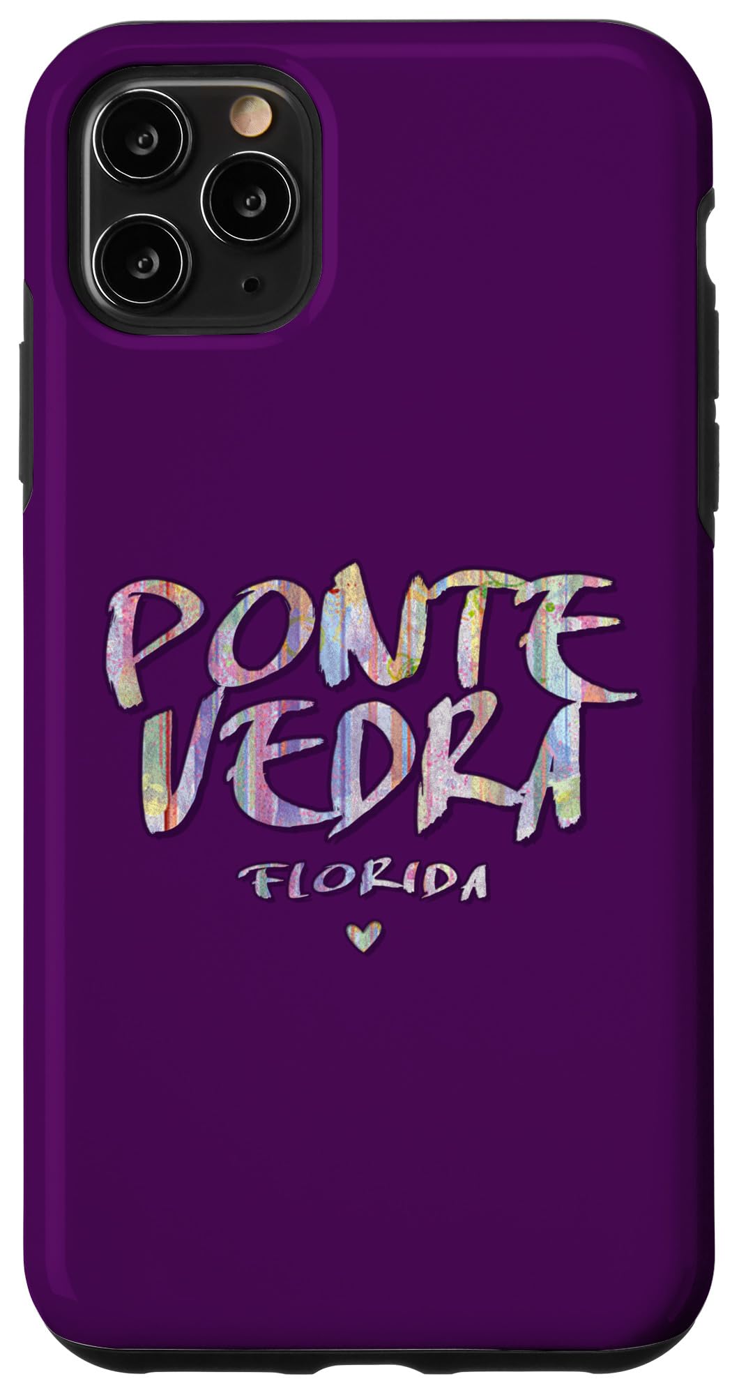 iPhone 11 Pro Max Ponte Vedra Florida - Ponte Vedra FL Watercolor Logo Case