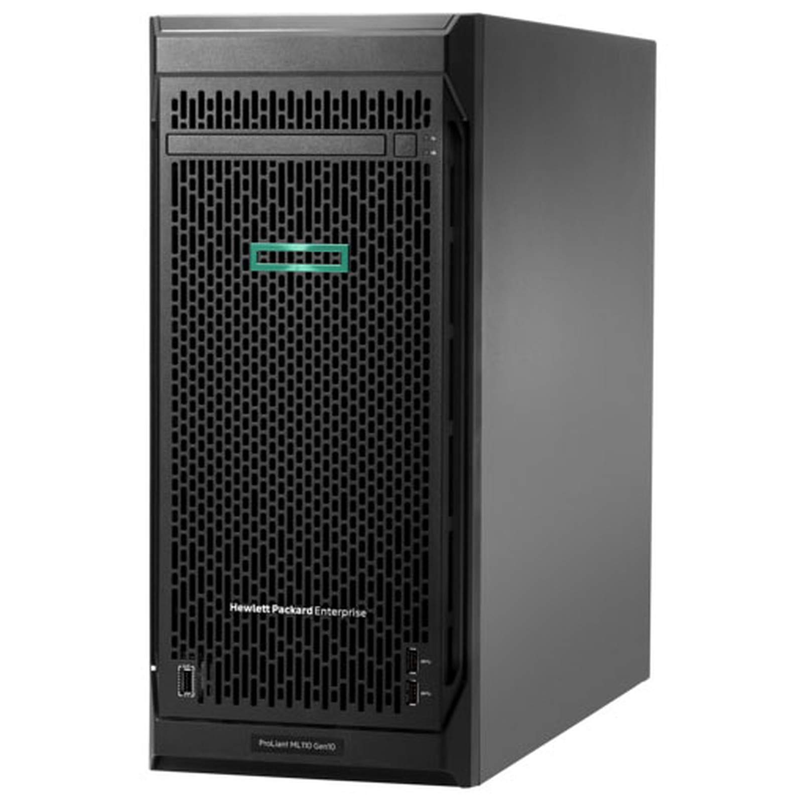 Hewlett Packard Enterprise ProLiant ML110 Gen10 1.7GHz 3106 550W Servidor - Servidor (1.7GHz, 3106, 4.5u) (16GB, VT-X, 550W, Torreacondicionado)