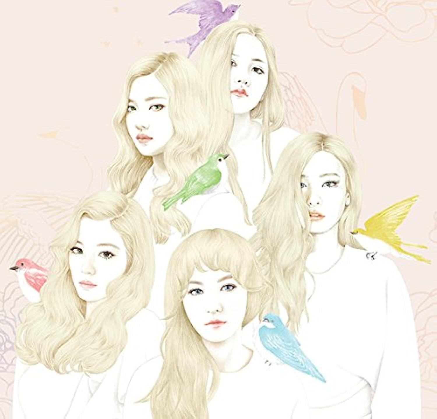 SM Ent RED Velvet - ICE Cream Cake [Random ver.] (1st Mini Album) Album+Extra Photocards Set
