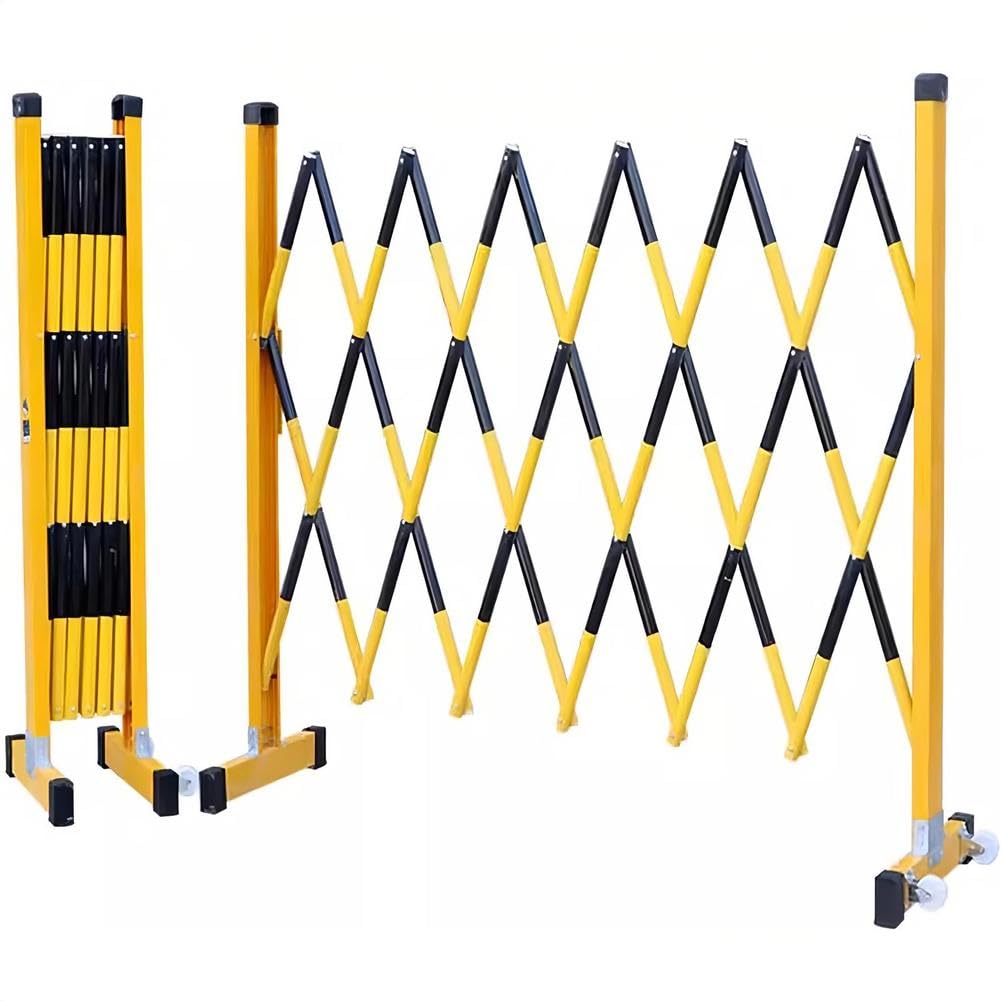 LWJSOCP Expandable Retractable Barricade for Crowd Control, Traffic Safety, and Outdoor Security