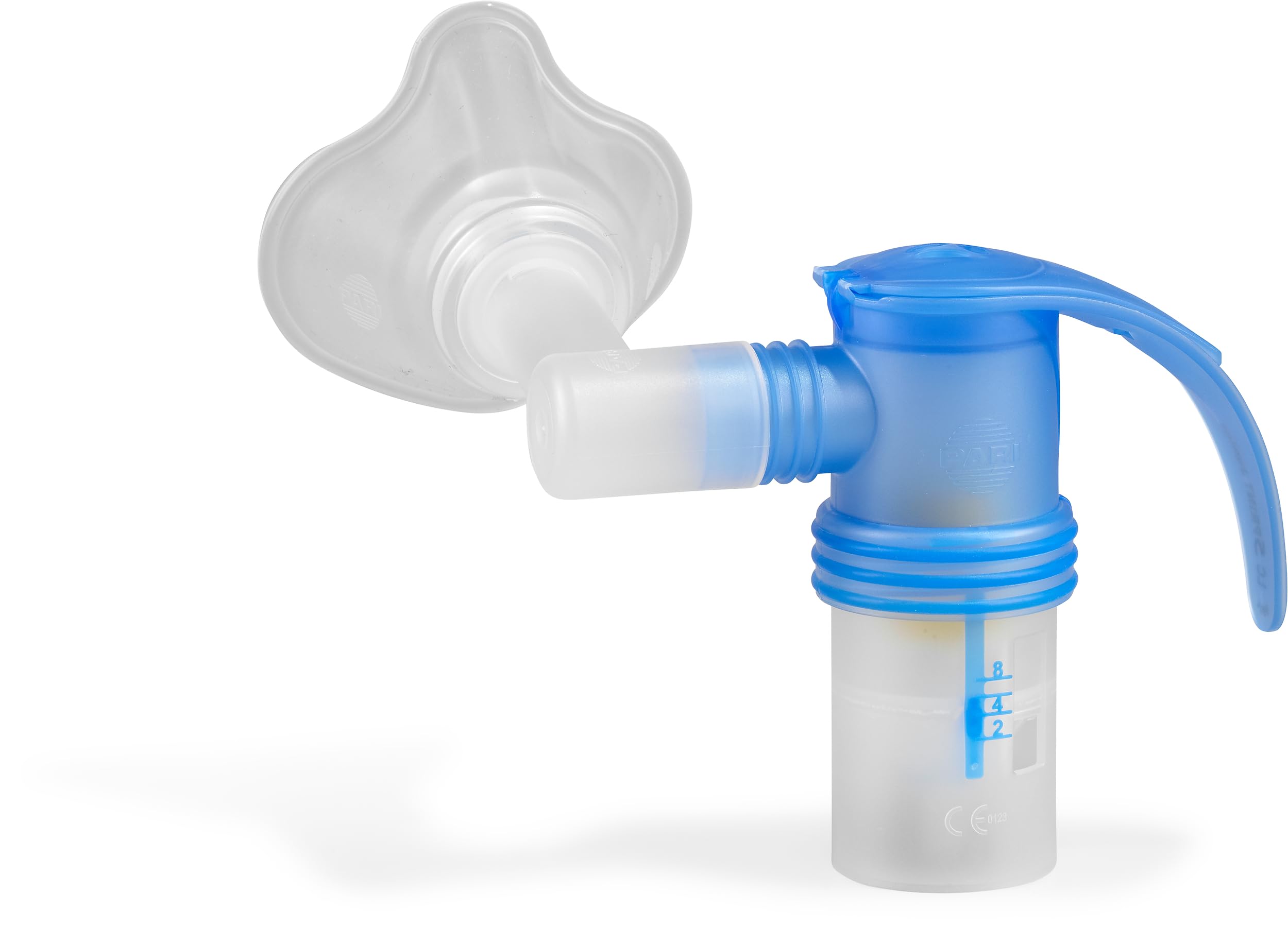 PARI LC SPRINT Junior Package - Vernebler-Austauschset mit PIF-Control | Für Babys und Kinder bis 4 Jahre. PARI LC SPRINT Junior Vernebler mit Düsenaufsatz gelb und BABY Maske Gr. 2 mit BABY Winkel