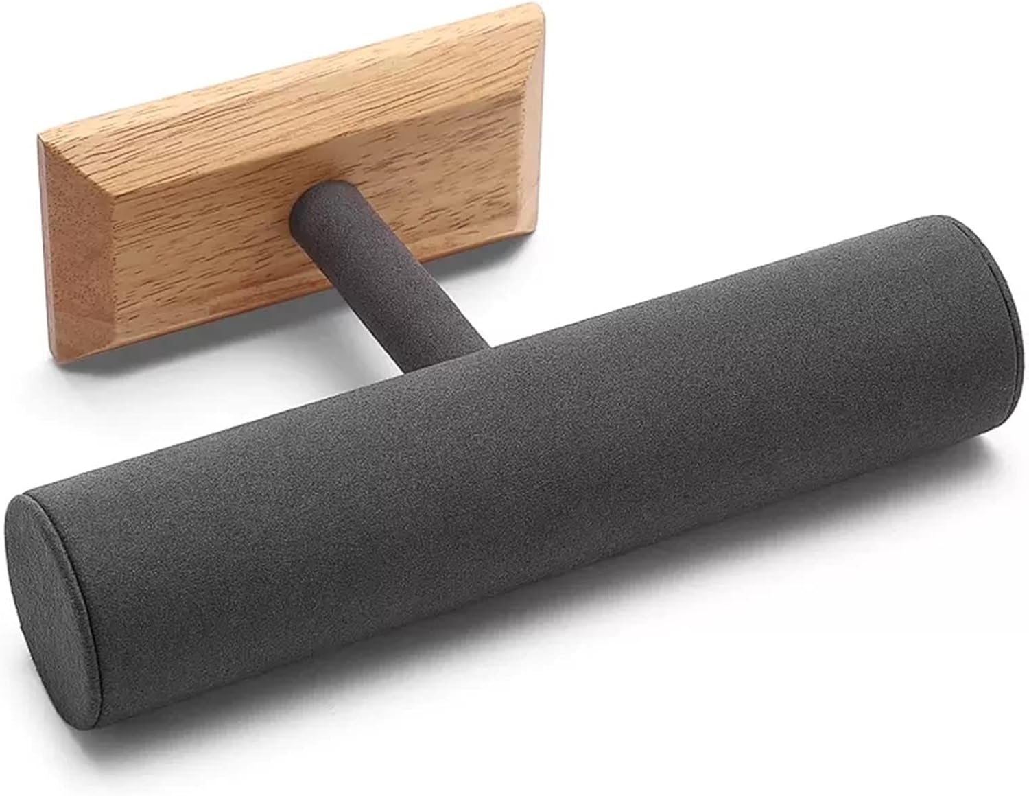 Jewelry Organizer Stand T Shape Velvet Jewelry Display Removable Bracelet Holder Jewelry Stand Necklace Stand Jewelry Towers and Watch Holder for Home Organization Display Stand (Color : 1)