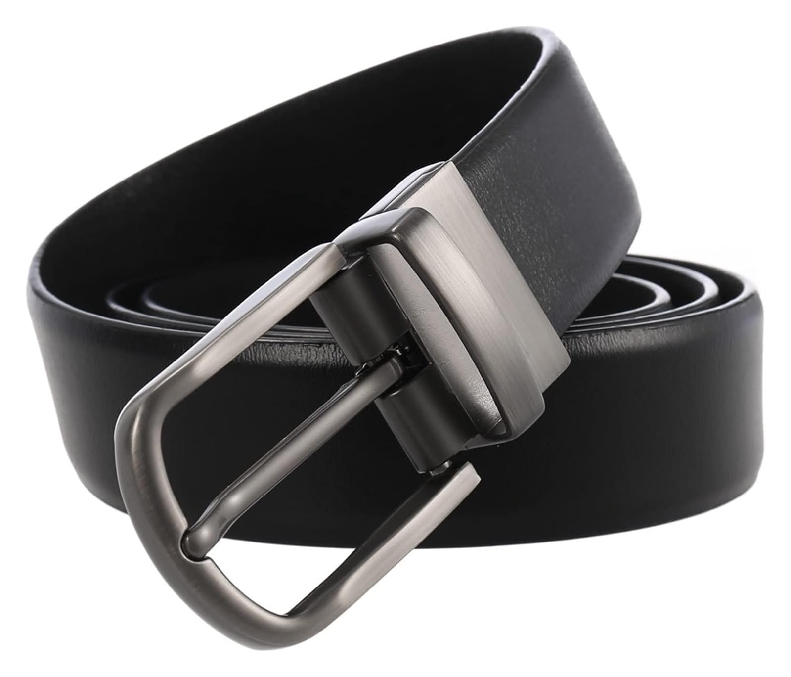 Cinturón ajustable de cuero genuino, Cinturón de cuero for hombre Hebilla antirrayas Cinturones suaves Hebilla ajustable Cómoda Hebilla transpirable resistente al desgarro Hebilla ancha ajustable de a