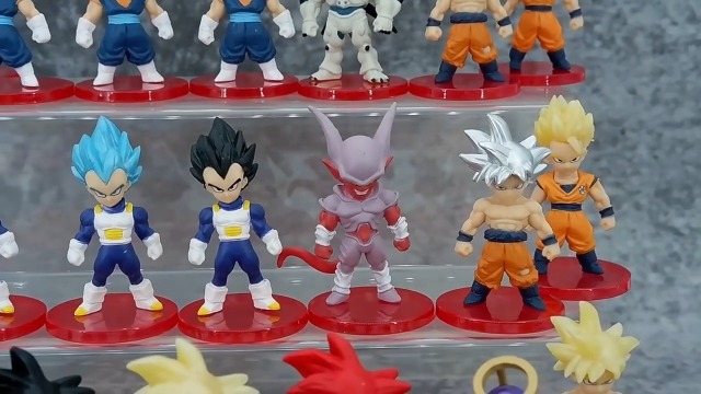 Trunkin DBZ Goku 21 Pcs Set B Anime Figure Son Goku Vegeta Frieza