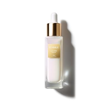 FEMMUE Glow Drops Hydrating Face Serum 1.01 oz | With Rose Water, Hyaluronic Acid, Ceramides to Moisturize & Revive Dry Skin | Korean Skin Care
