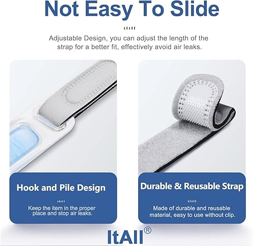 Miniatura 2 de 2 piezas de accesorios de repuesto para Nuance Pro, correa de cabeza más fuerte y suave para un mejor sellado, suministros de ItAll