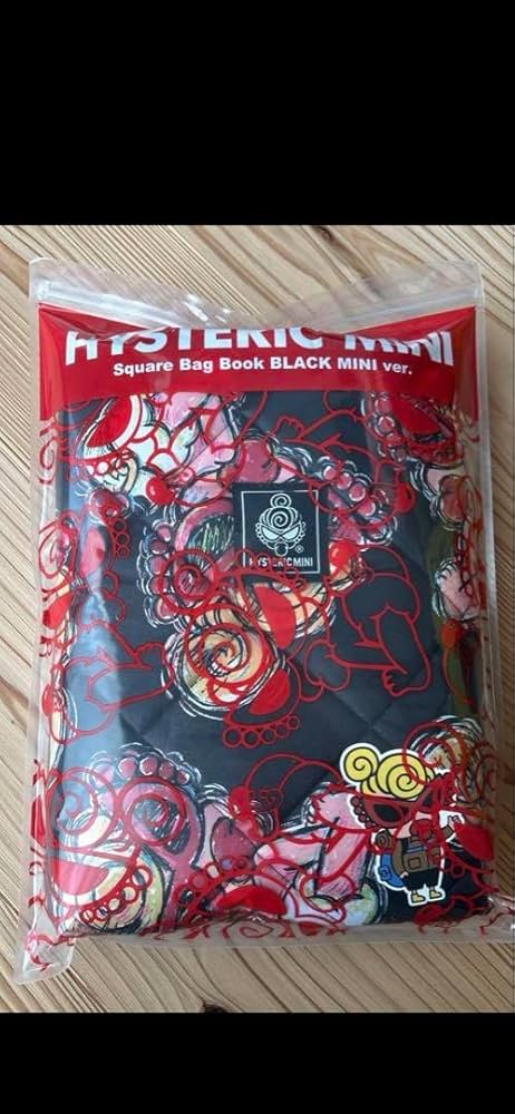 Amazon.co.jp: HYSTERIC MINI Square Bag Book BLACKMINI : おもちゃ