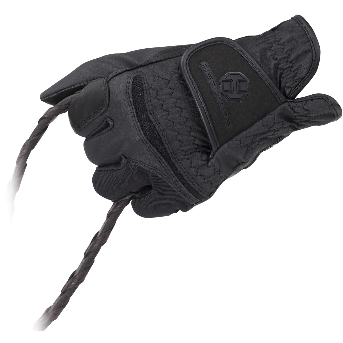 Heritage Pro.Comp Show Gloves, Size 7, Black