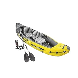Intex Person Inflatable Kayak Set