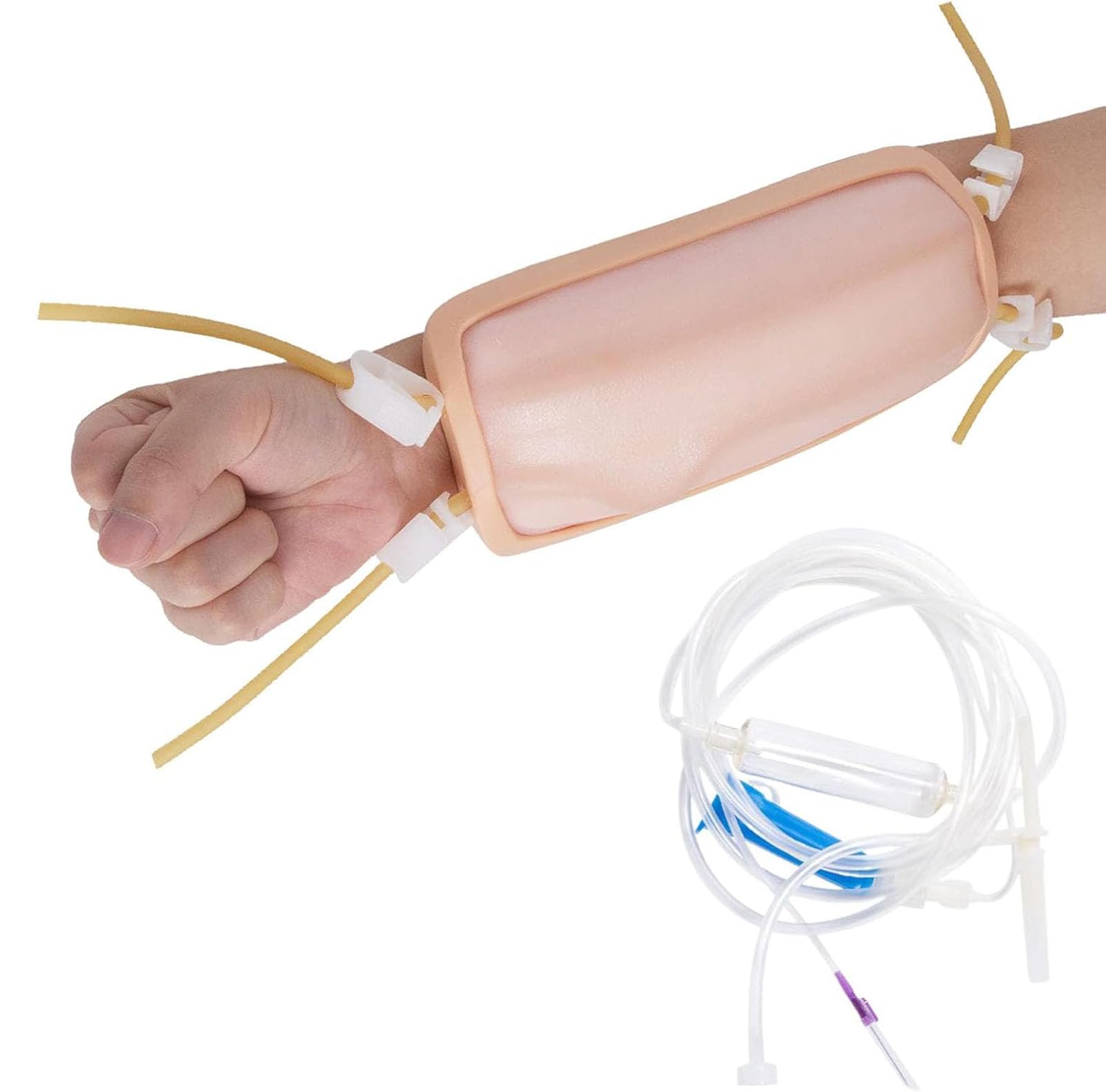 Kit d'entraînement Phlebotomy AMITD avec simulation de veines réaliste et bras portable