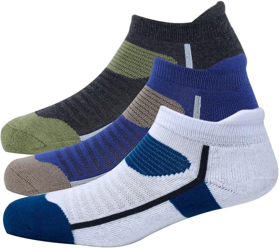Men and Women 3 Pairs Pack Premium Combed Cotton Socks | Low Cut Free Size | Soft and Comfortable | Ideal for Casual and Sports.