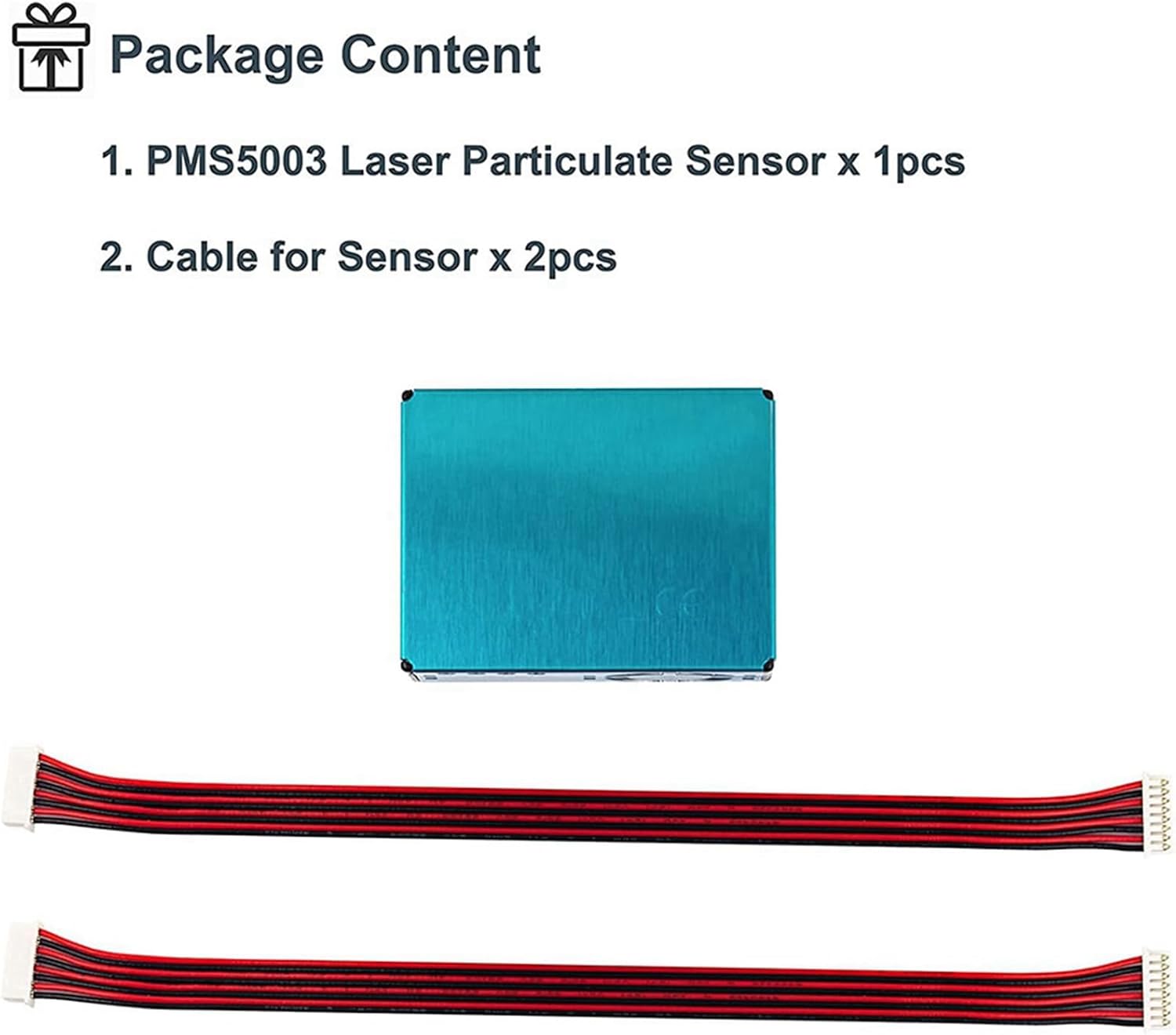 2X PMS5003 PM2.5 PM10 Quality Detection Sensor Digital Particle Concentration -Sensor Dust Sensor Monitor Module