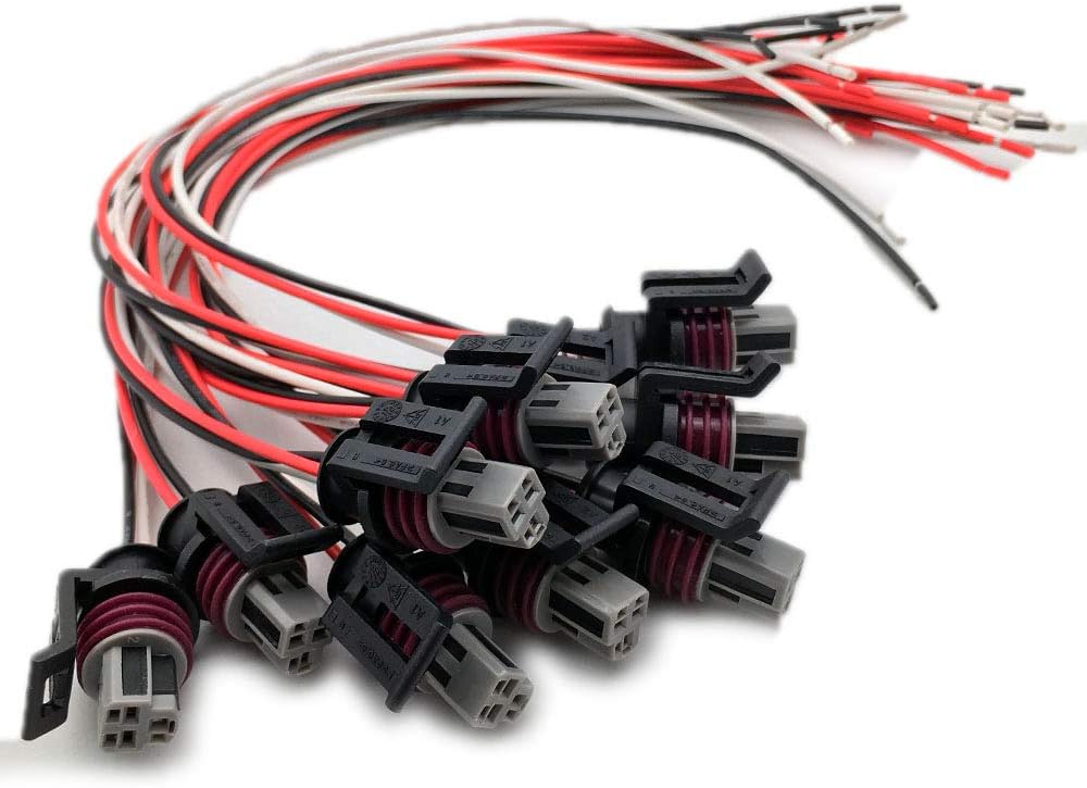 Compatible with GT150 3-Pin Pressure Sensor Connector Plug Clip Kit 20 AWG GT 150