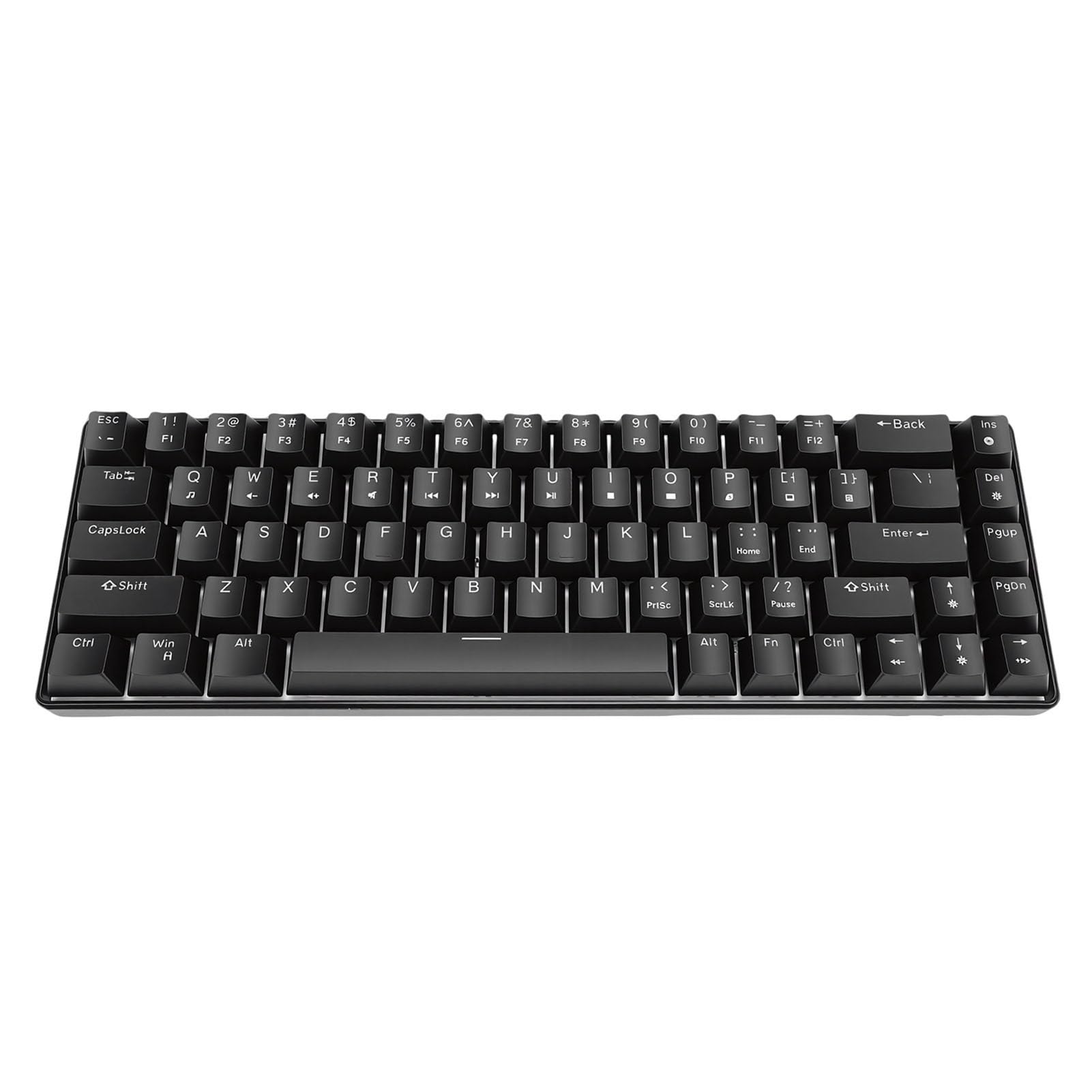 Tastiera da Gioco Meccanica a 68 Tasti, Tastiera Portatile Sostituibile a Caldo, Cablata Retroilluminata RGB con Cavo Staccabile, Ideale per Computer, Laptop e Giochi per PC