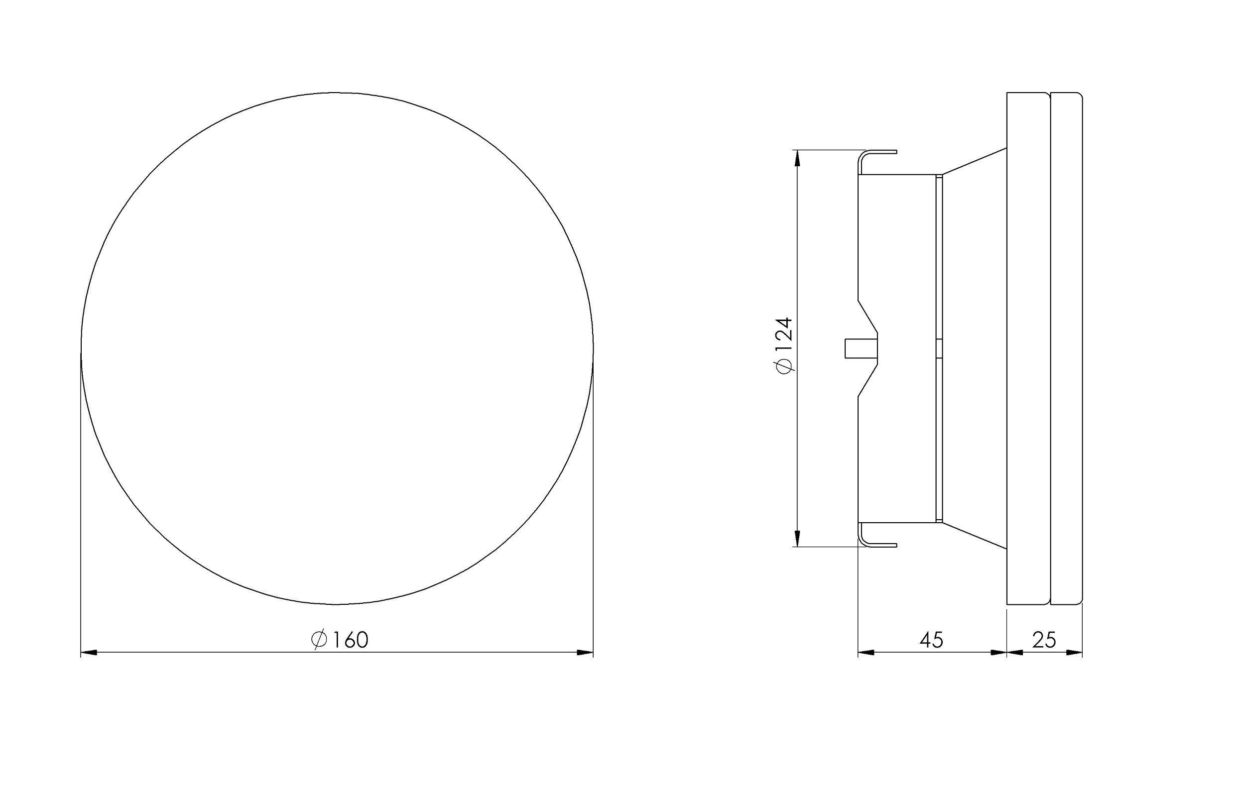 NoShow Ventilatieventiel rond 125 mm wit | Instucbaar NoShow Ventilatieventiel rond 125 mm wit | Instucbaar