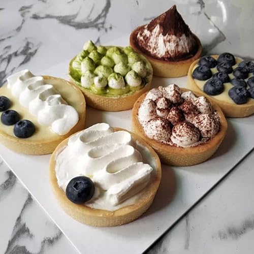 Miniatura 4 de Cabilock 1 anillo de acero inoxidable para tartas, redondo, 8 pulgadas