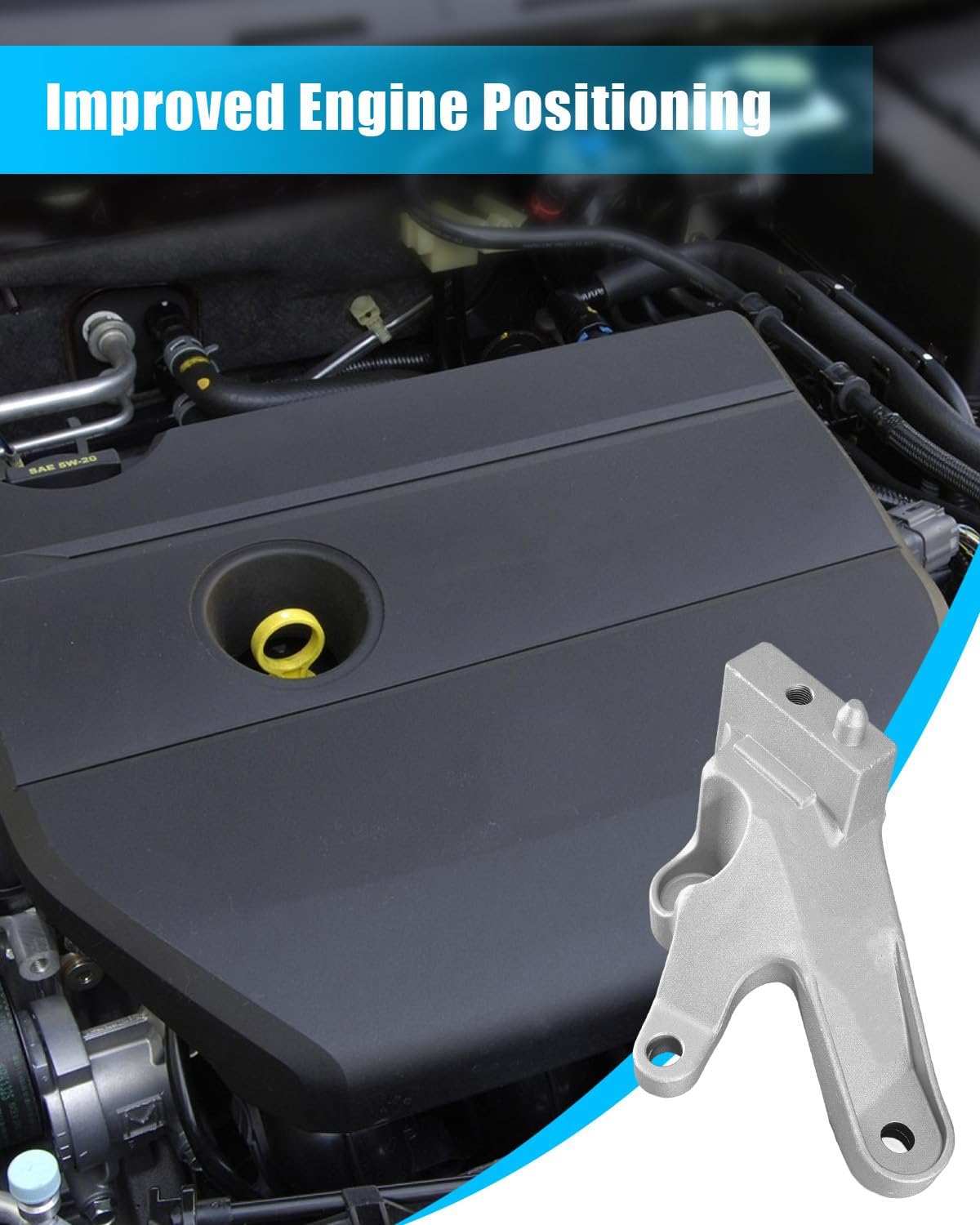 Driver Side Engine Mount Bracket Compatible with Mazda 3 2010-2014 Mazda 5 2012-2014 Replaces BBM5-39-080B BBM5-39-080A BBN8-39-080A