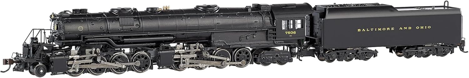 Bachmann Trains - EM-1 2-8-8-4 - ECONAMI™ DCC Sound Value Equipped Locomotive - B&O® #7606 - Early Large Dome - N Scale