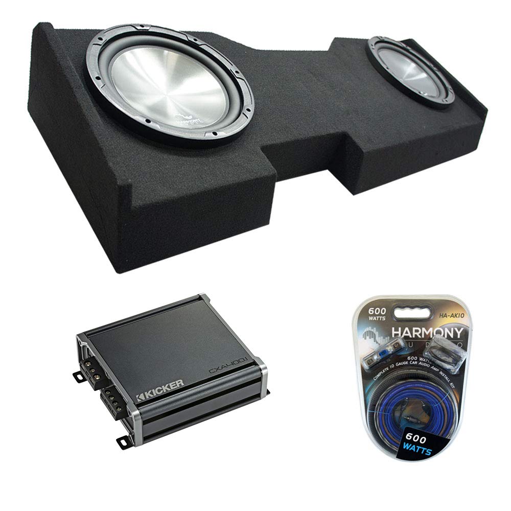 American Sound Connection HA-R124 Compatible with Chevy Silverado 2014-2018 Crew Cab Rhythm Series 12