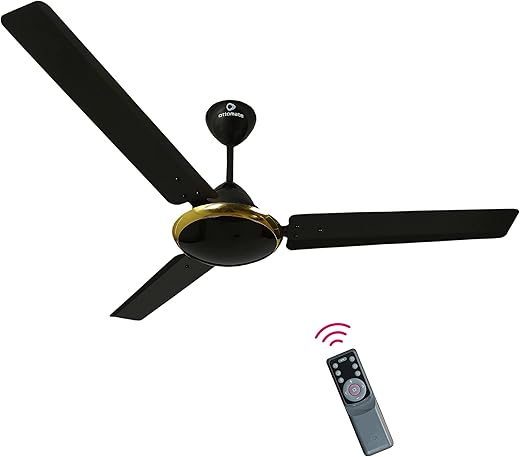 OTTOMATE Zen Connect Smart BLDC with Remote 3 Blade 1200 MM High Speed Ceiling fan