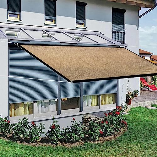 Voile d'ombrage rectangulaire 4x6m avec oeillets pour pergola - 7