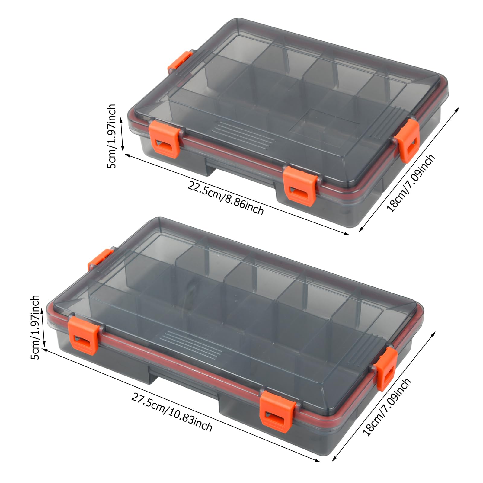 Hardbait Box Angelbox Aus Kunststoff  Wasserdichte Kderbox Fr Blinker,  Wobbler & Angelzubehr Angelzubehr Aufbewahrung Box