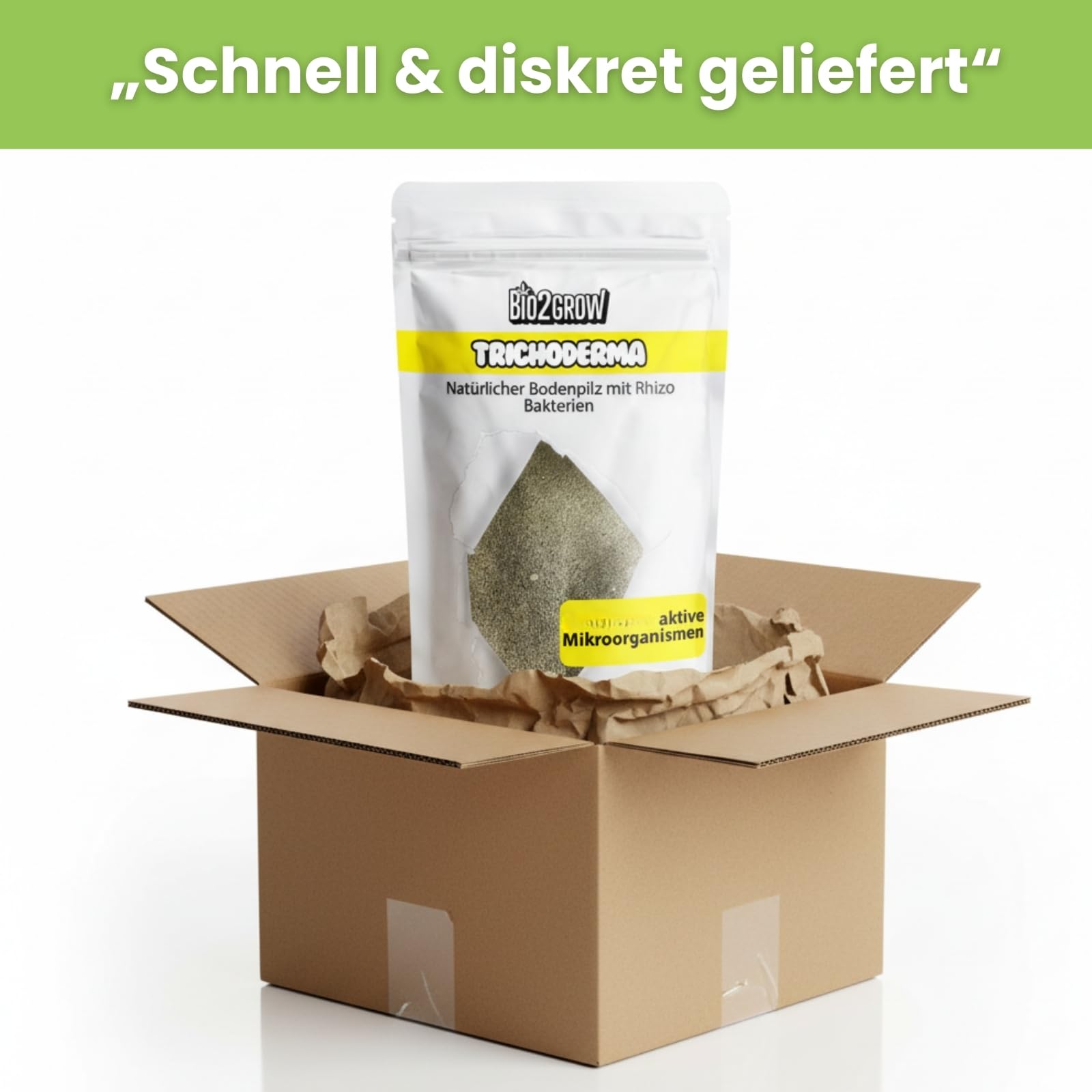 Trichoderma 500 g – Biologischer Bodenhilfsstoff für starke Wurzeln & Wachstum
