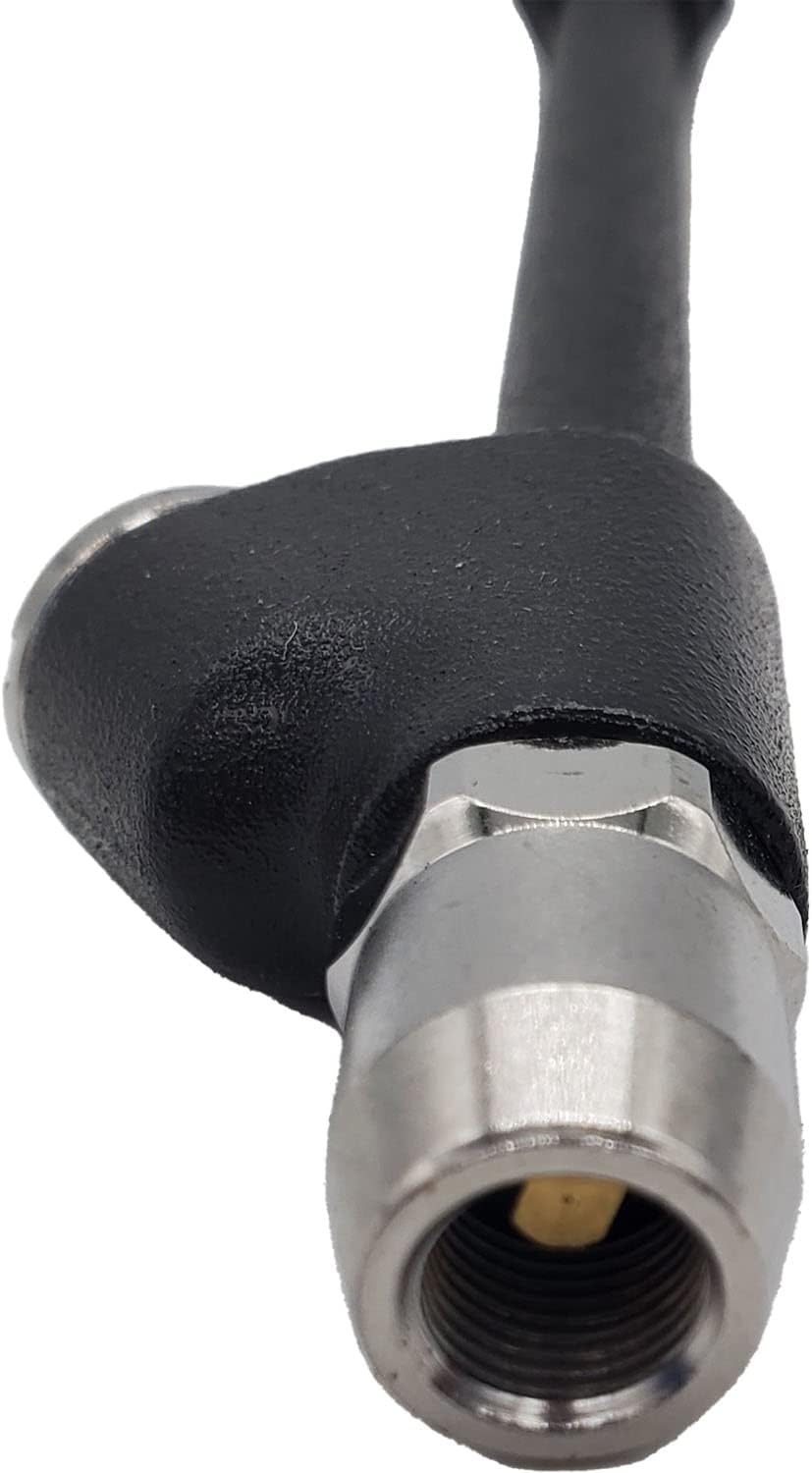 Haltec CH-350-LO-1 Dual Foot Air Chuck – Angled Tire Inflator for Hard-to-Reach Valves : Automotive