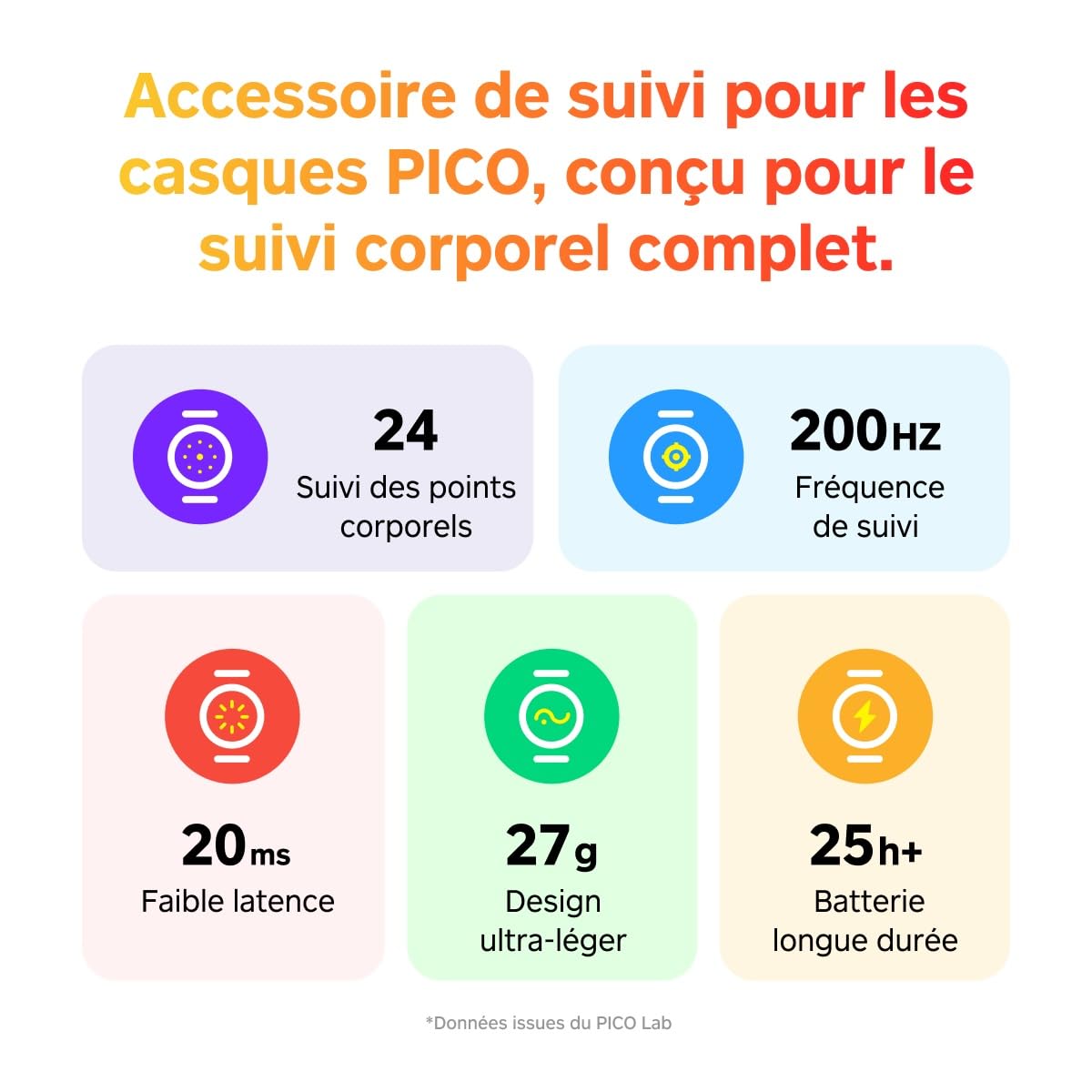 PICO Motion Tracker - Version Taille